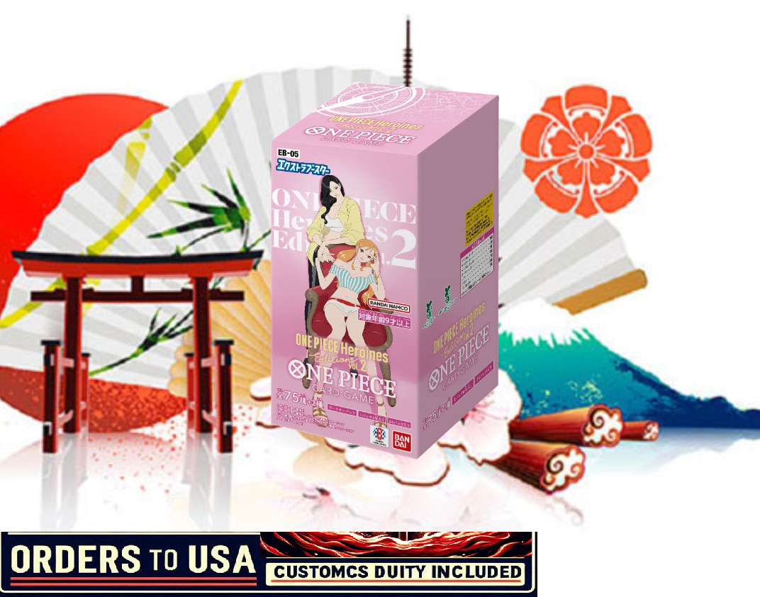 ONE PIECE Card Game Booster Box EB-05 Heroines Edition Vol.2 japanese