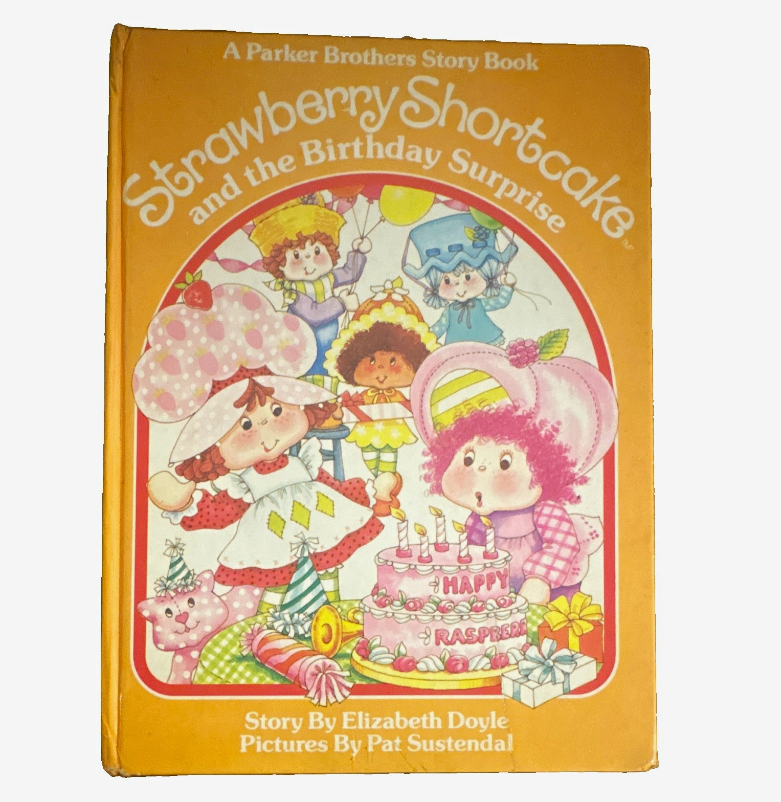 Vintage 1983 Strawberry Shortcake and the Birthday Surprise Parker Brothers Book Vintage 1983 Strawberry Shortcake and the Birthday Surprise Parker Brothers Book