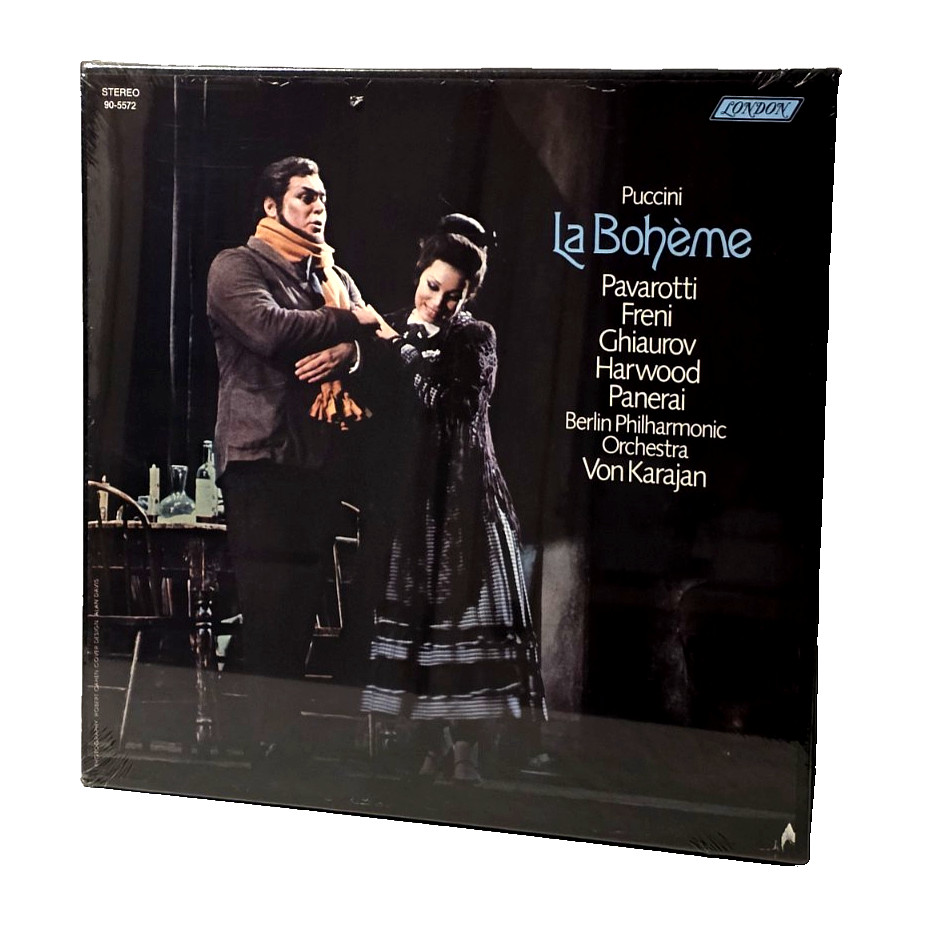 Puccini La Boheme Berlin Philharmonic Vinyl Record New Sealed ✨Carefully Shipped Puccini La Boheme Berlin Philharmonic Vinyl Record New Sealed ✨Carefully Shipped
