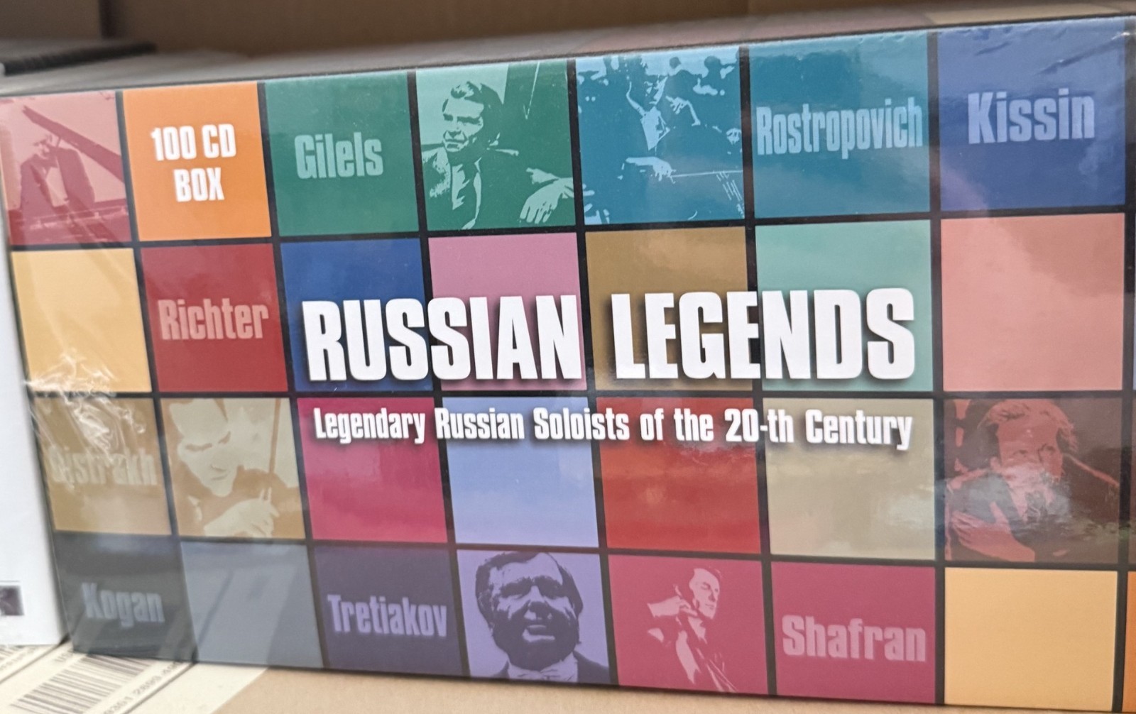 Russian Legends - Legendary Russian Soloists of 20th Century 100 CD Box Set rare Russian Legends - Legendary Russian Soloists of 20th Century 100 CD Box Set rare