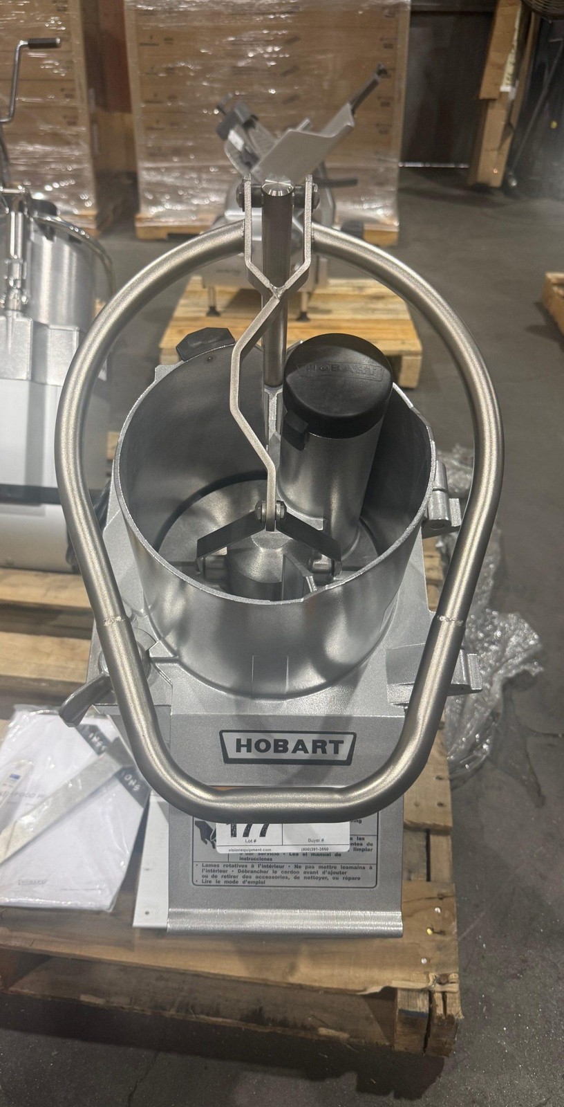 2026 HOBART FP-350 1 SPEED CONTINUOUS FEED FOOD PROCESSOR