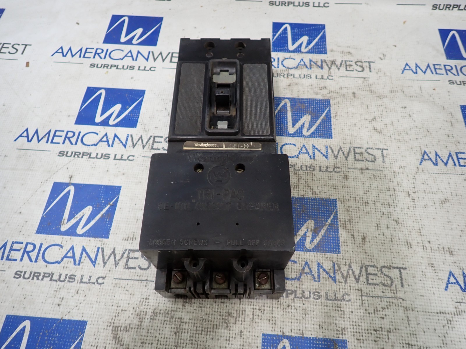 Westinghouse F3030P 30 Amp 3 Pole 600V Type F Tri Pac Circuit Breaker Tested