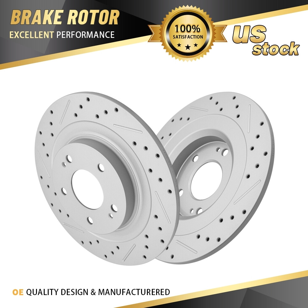Rear Brake Disc Rotors for Mitsubishi Outlander Sport PHEV Eclipse Cross RVR Rear Brake Disc Rotors for Mitsubishi Outlander Sport PHEV Eclipse Cross RVR