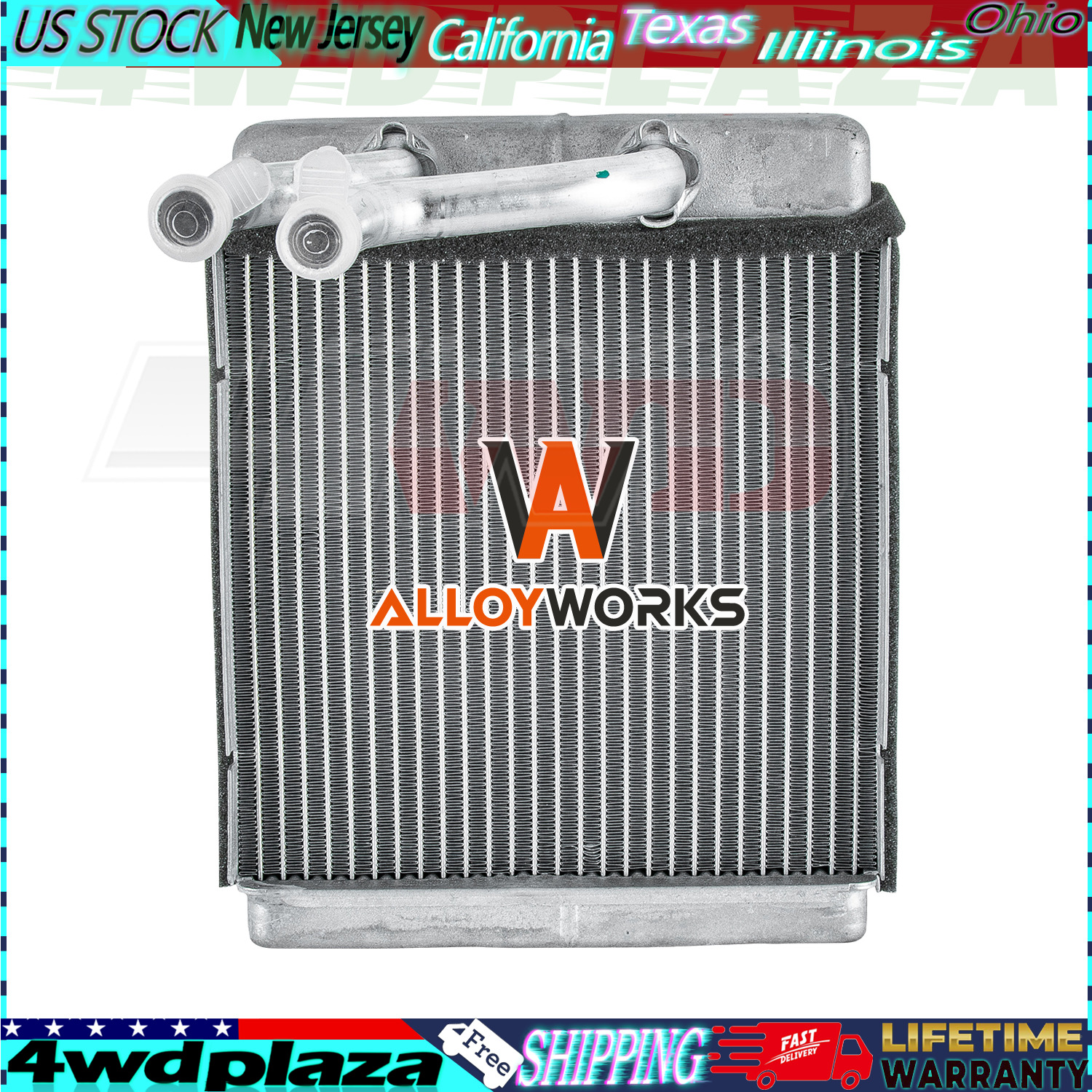 Aluminum Heater Core for Ford Bronco Truck F150 F350 F250 F100 1980-96 676-00454