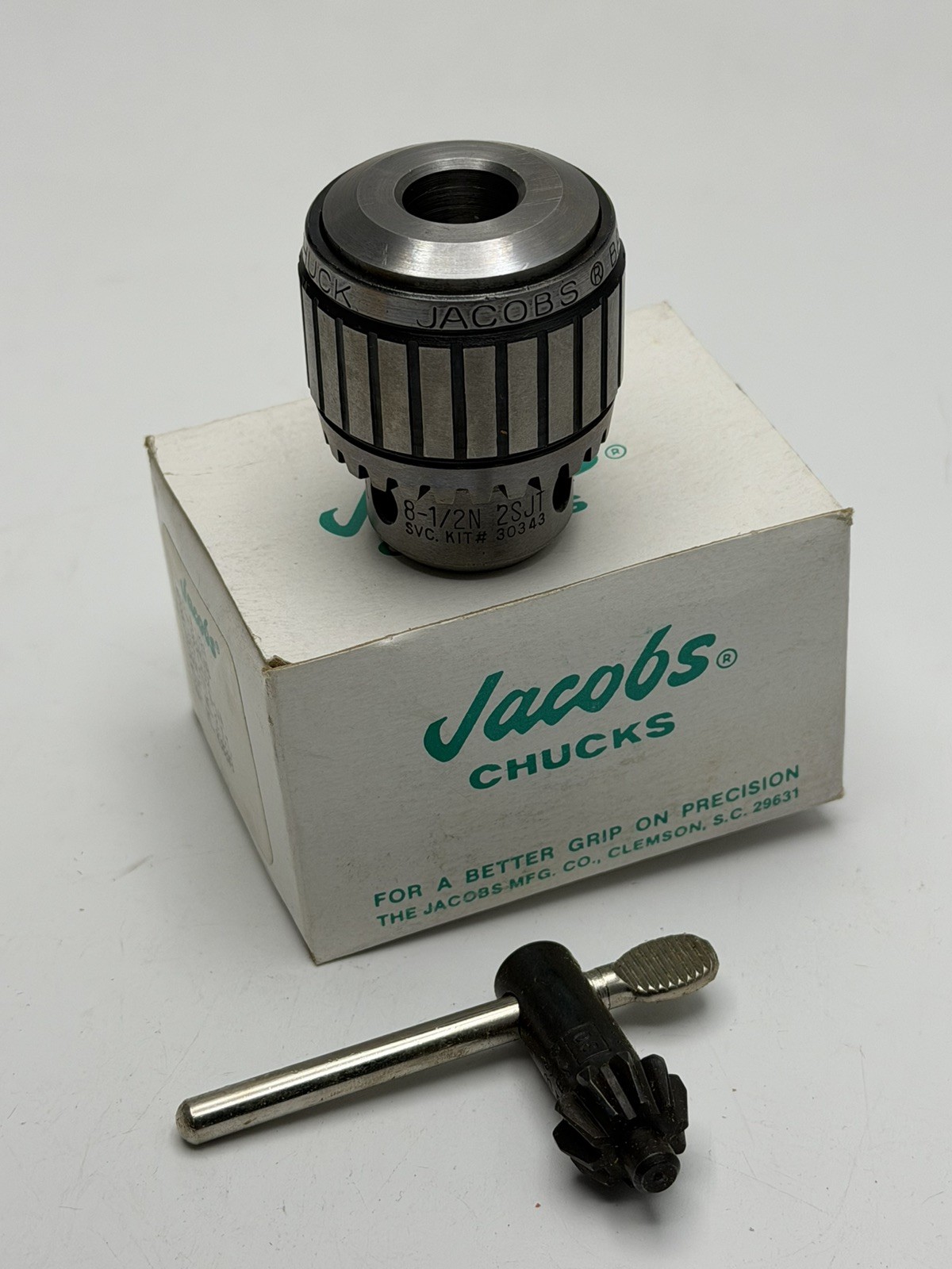 NEW Jacobs 8-1/2N 2SJT Ball Bearing Super Chuck 0-1/4