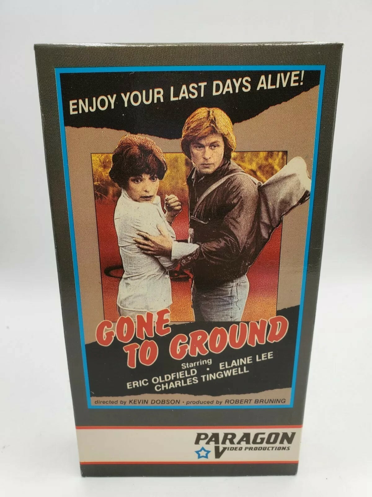Rare VHS Gone To Ground Paragon Video Eric Oldfield Rare VHS Gone To Ground Paragon Video Eric Oldfield
