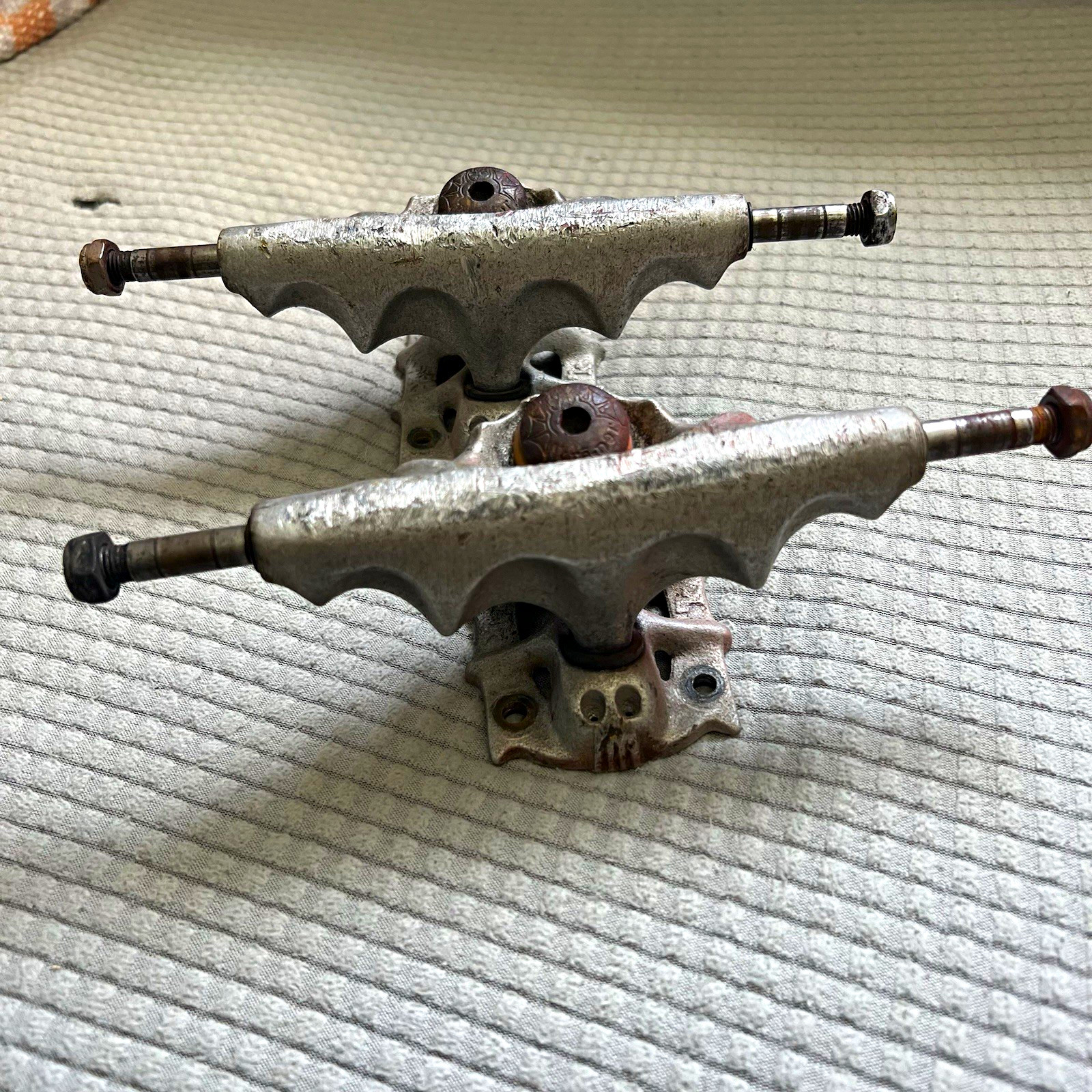 Kreper skateboard trucks vintage 7.63” grindking RARE Vintage