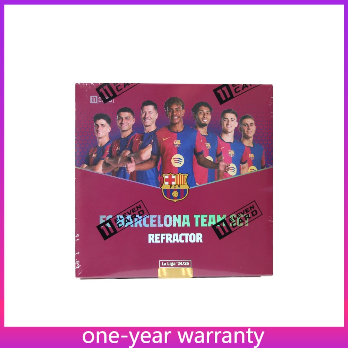 2024-25 Panini ELEVENCARD Barcelona Football Team Box Star Card Factory Sealed 2024-25 Panini ELEVENCARD Barcelona Football Team Box Star Card Factory Sealed