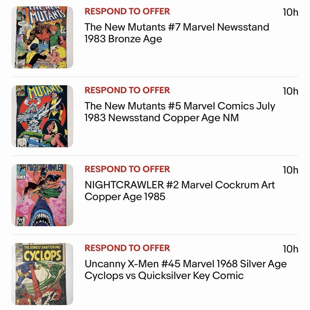 CUSTOM LISTING - 4 Comics CUSTOM LISTING - 4 Comics