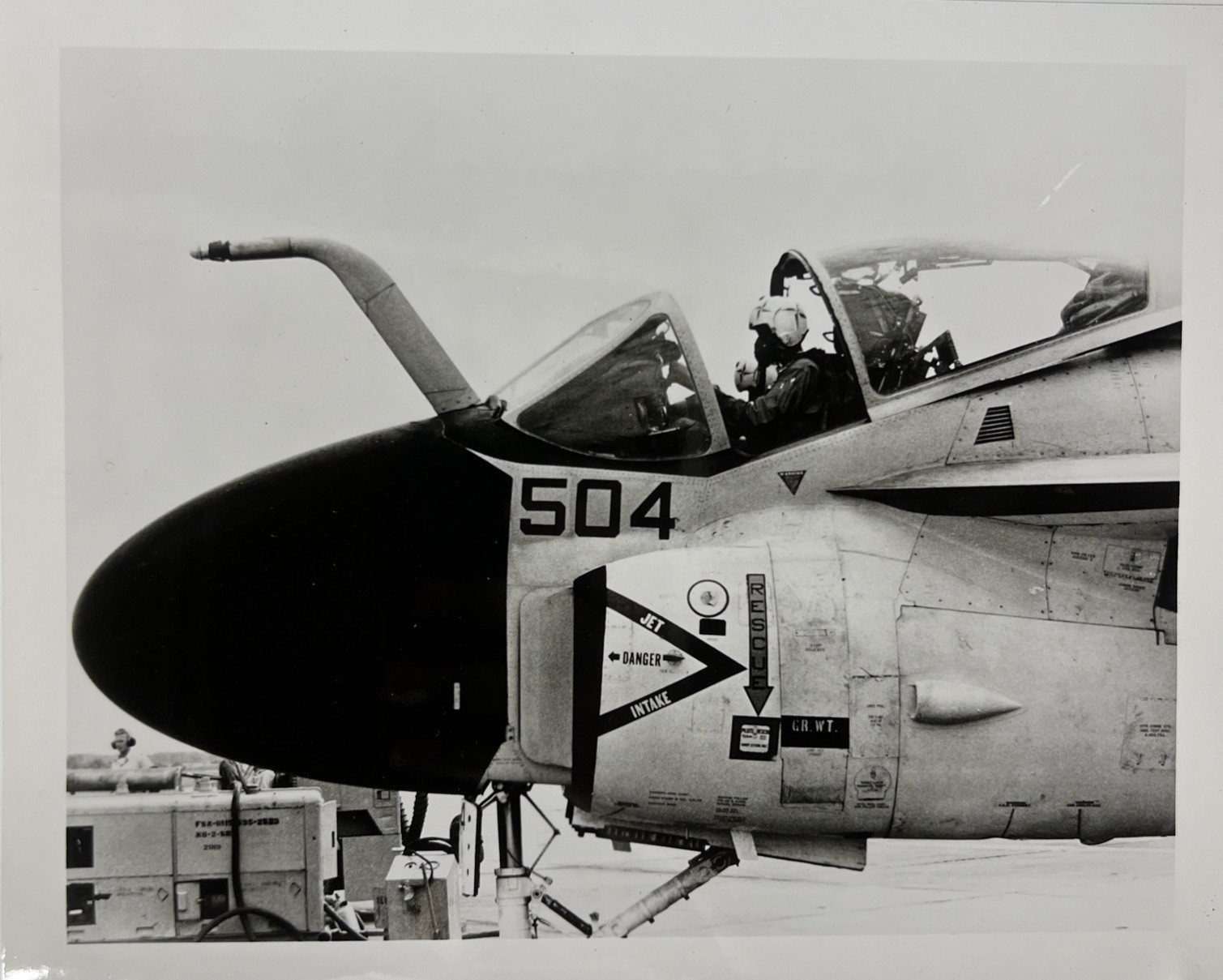 Vintage US Navy Military Aircraft Original 8x10 Kodak Photograph Aviation