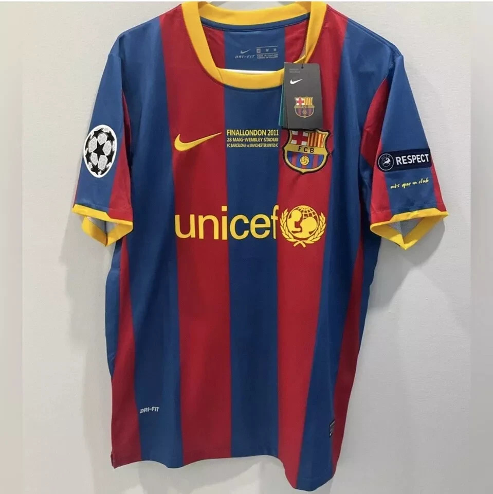 Barcelona 2010/11 Home Jersey Messi #10 Final Patch Barcelona 2010/11 Home Jersey Messi #10 Final Patch