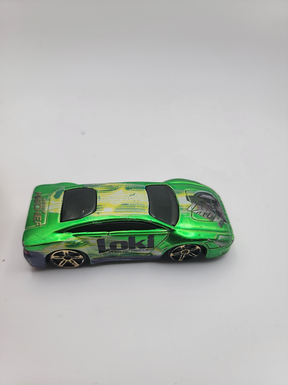 Maisto Marvel Avengers Loki Car Green Die Cast Collection Metal Maisto Marvel Avengers Loki Car Green Die Cast Collection Metal