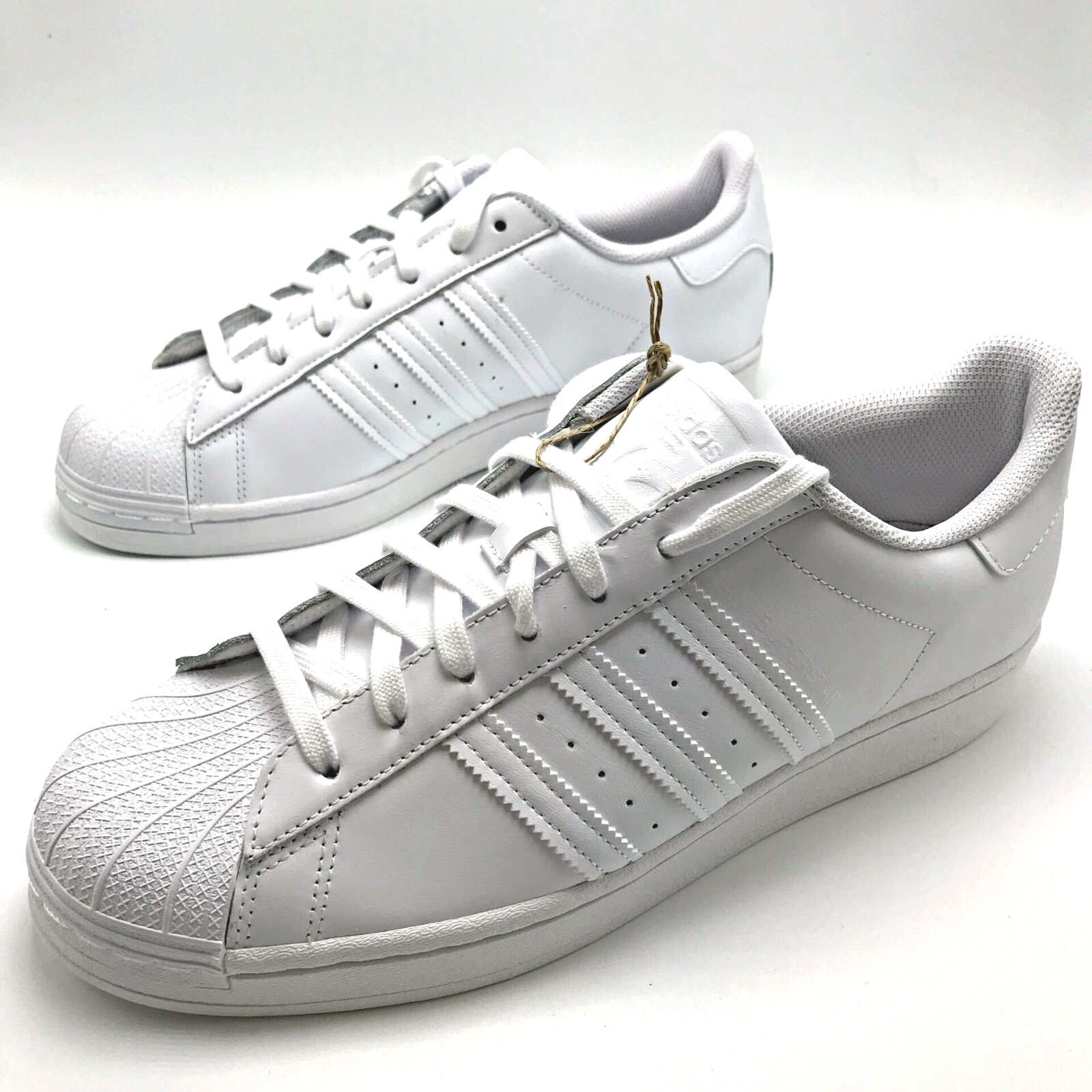 ADIDAS Originals Superstar Triple White EG4960 Men's sz 8.5-13 ADIDAS Originals Superstar Triple White EG4960 Men's sz 8.5-13