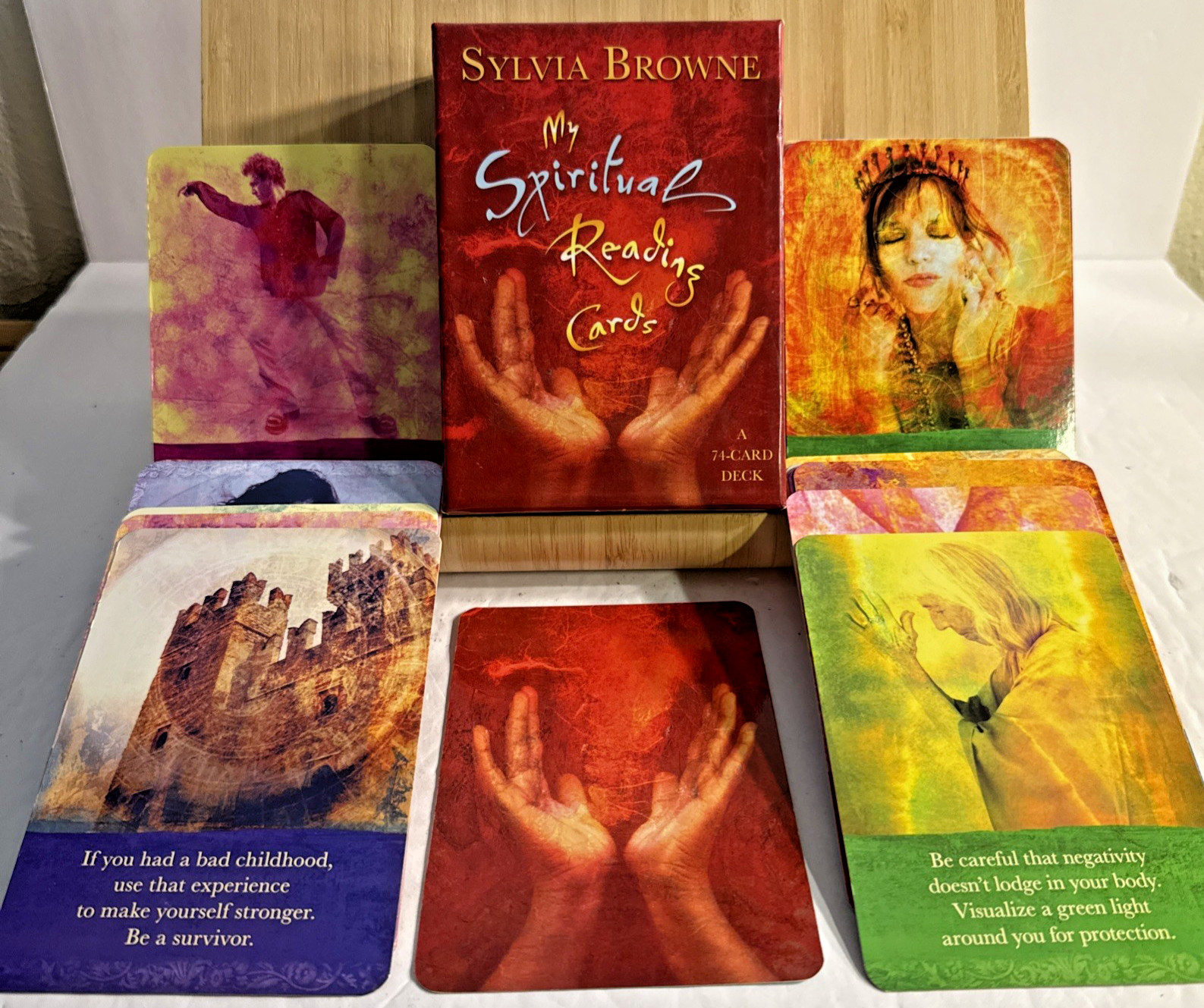 SYLVIA BROWNE My Spiritual Reading Cards - A 74 Card Deck - 7 DAY SALE SYLVIA BROWNE My Spiritual Reading Cards - A 74 Card Deck - 7 DAY SALE
