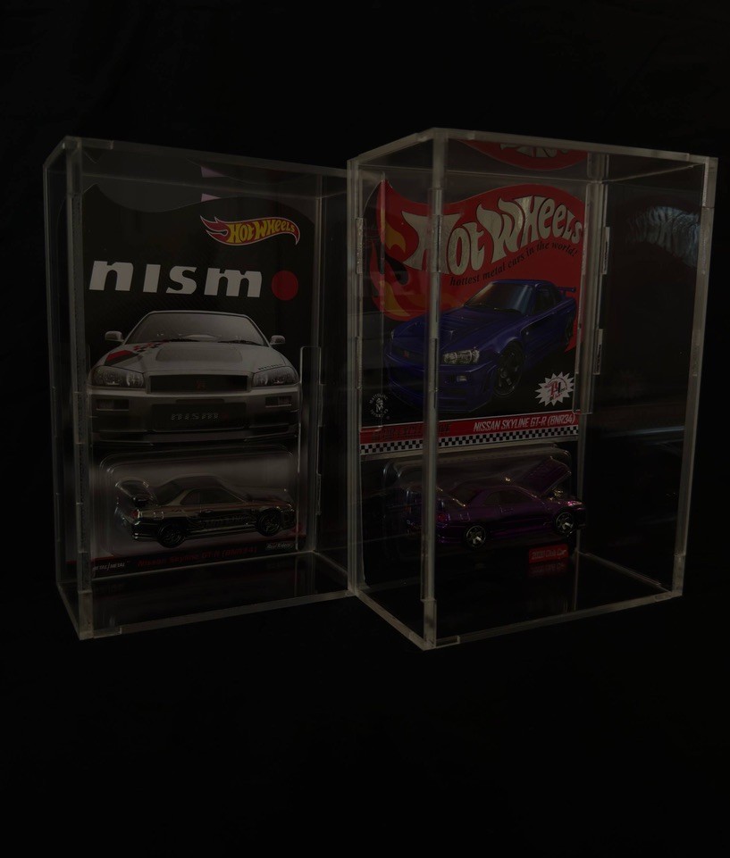 Magic Shield Hot Wheels Mainline Acrylic Protector Case Magic Shield Hot Wheels Mainline Acrylic Protector Case