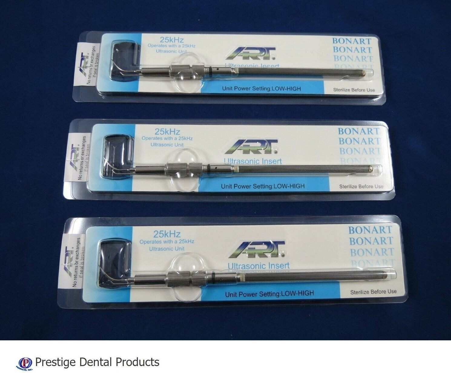 3 Inserts of Cavitron Ultrasonic Insert 25kHz P10 Universal Insert - BONART 3 Inserts of Cavitron Ultrasonic Insert 25kHz P10 Universal Insert - BONART