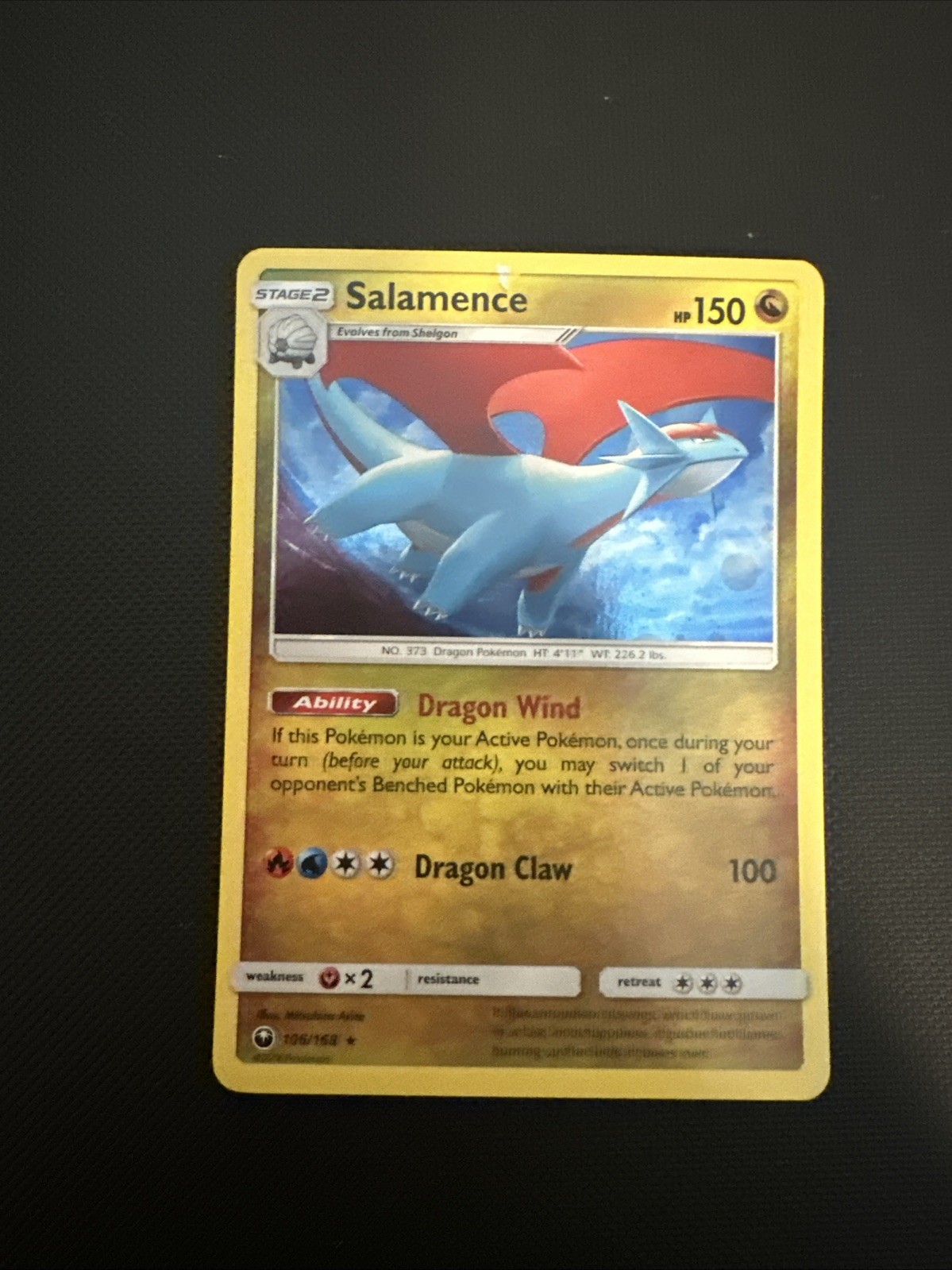 Salamence - (Cosmos Holo) 106/168 Miscellaneous Cards & Products Holo Salamence - (Cosmos Holo) 106/168 Miscellaneous Cards & Products Holo