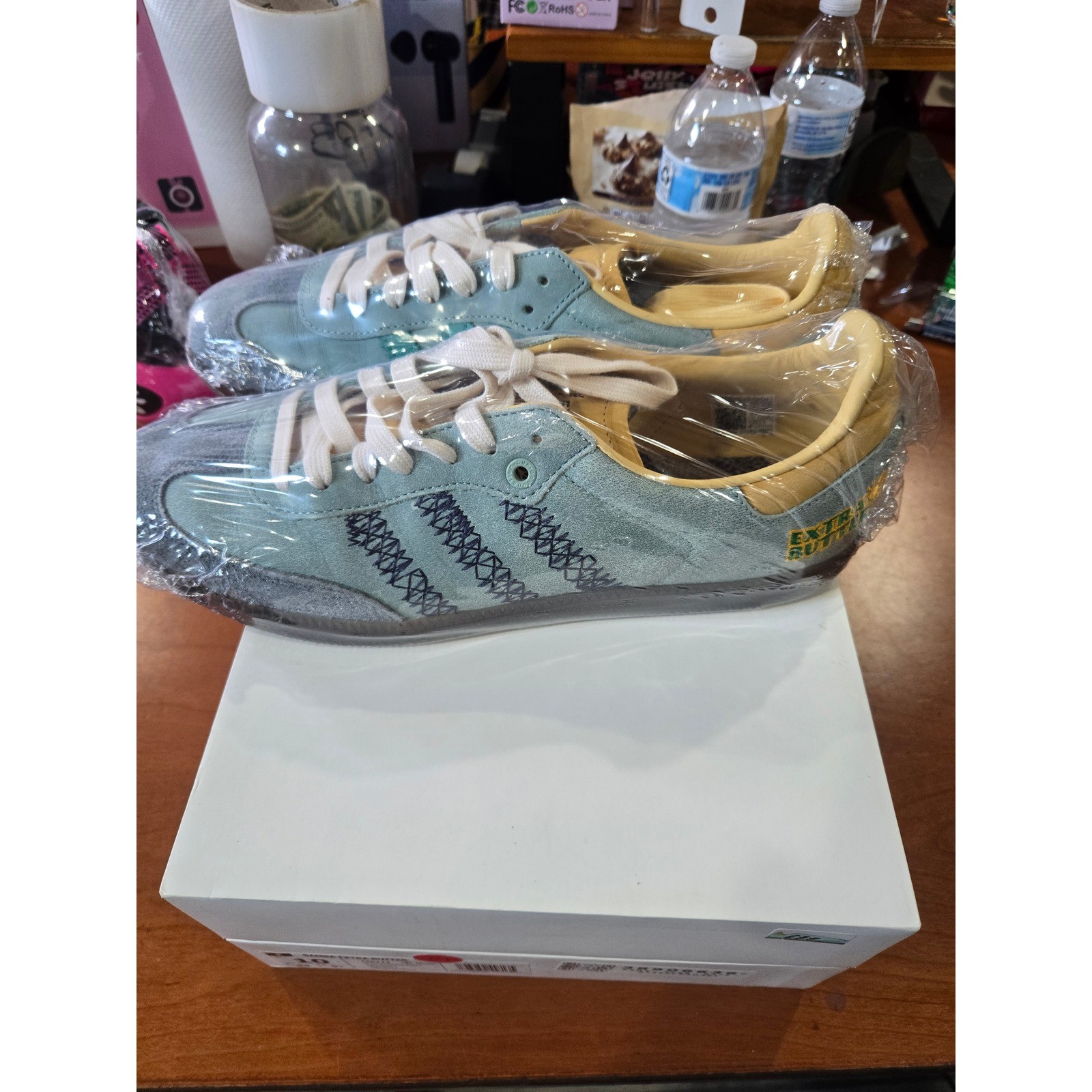 Adidas Samba Extra Butter Consortium Cup Blue Grey IE0174 Mens Size 10 Adidas Samba Extra Butter Consortium Cup Blue Grey IE0174 Mens Size 10