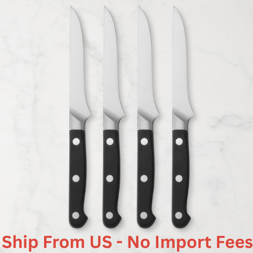 SALE (Authentic) Zwilling Pro Steak Knives, Set of 4, US SALE (Authentic) Zwilling Pro Steak Knives, Set of 4, US