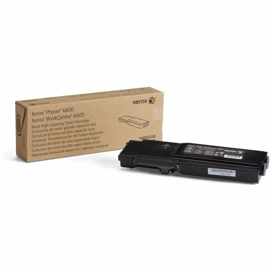 Xerox Genuine Phaser™ 6600, WorkCentre™ 6605 Black High capacity Xerox Genuine Phaser™ 6600, WorkCentre™ 6605 Black High capacity