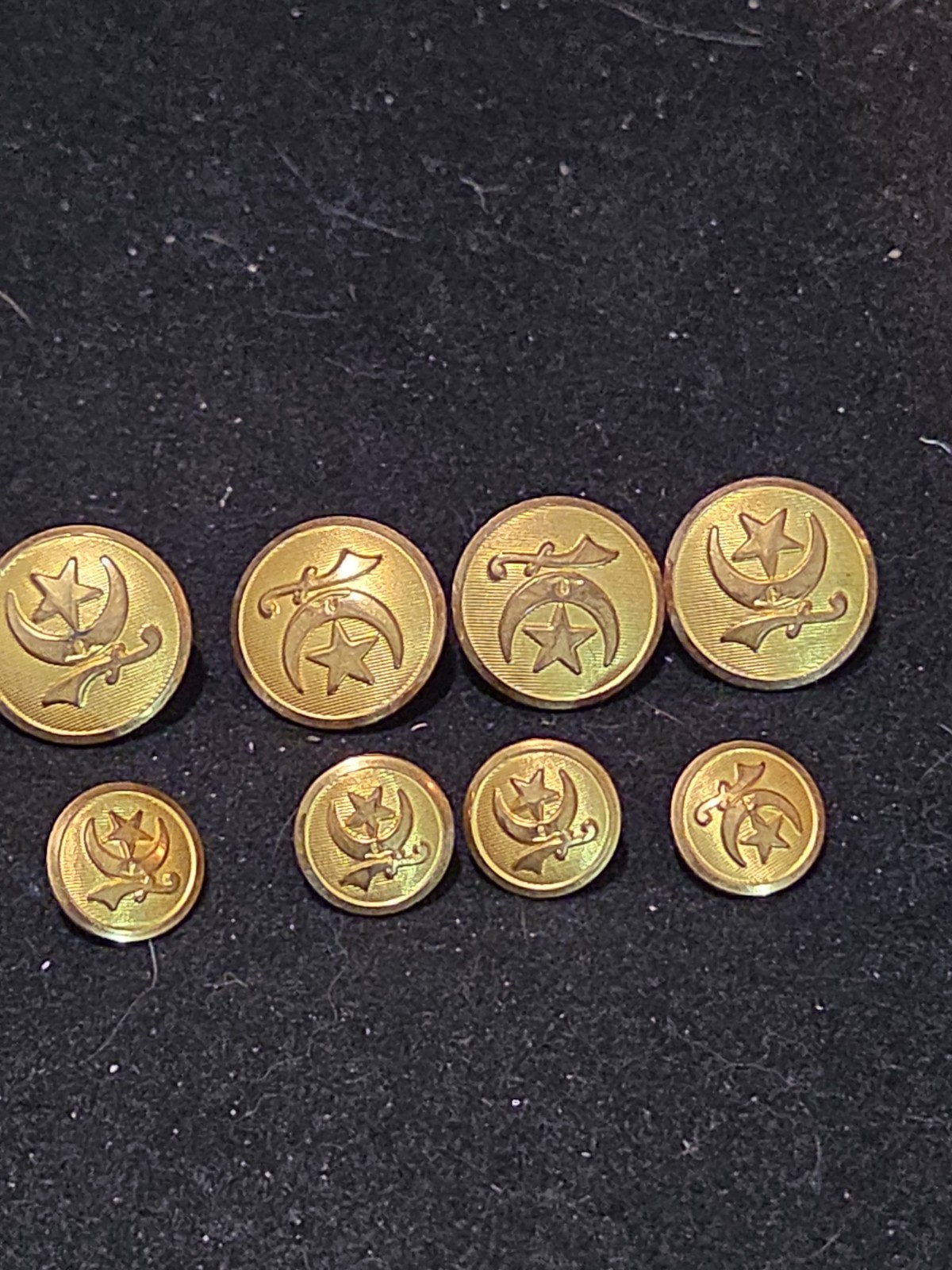 Shriners (Ancient Arabic Order of the Nobles of the Mystic Shrine) Buttons Shriners (Ancient Arabic Order of the Nobles of the Mystic Shrine) Buttons