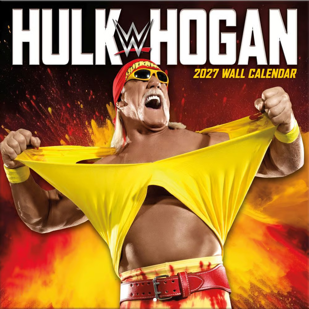Lang Brands,  WWE Hulk Hogan 2027 Wall Calendar