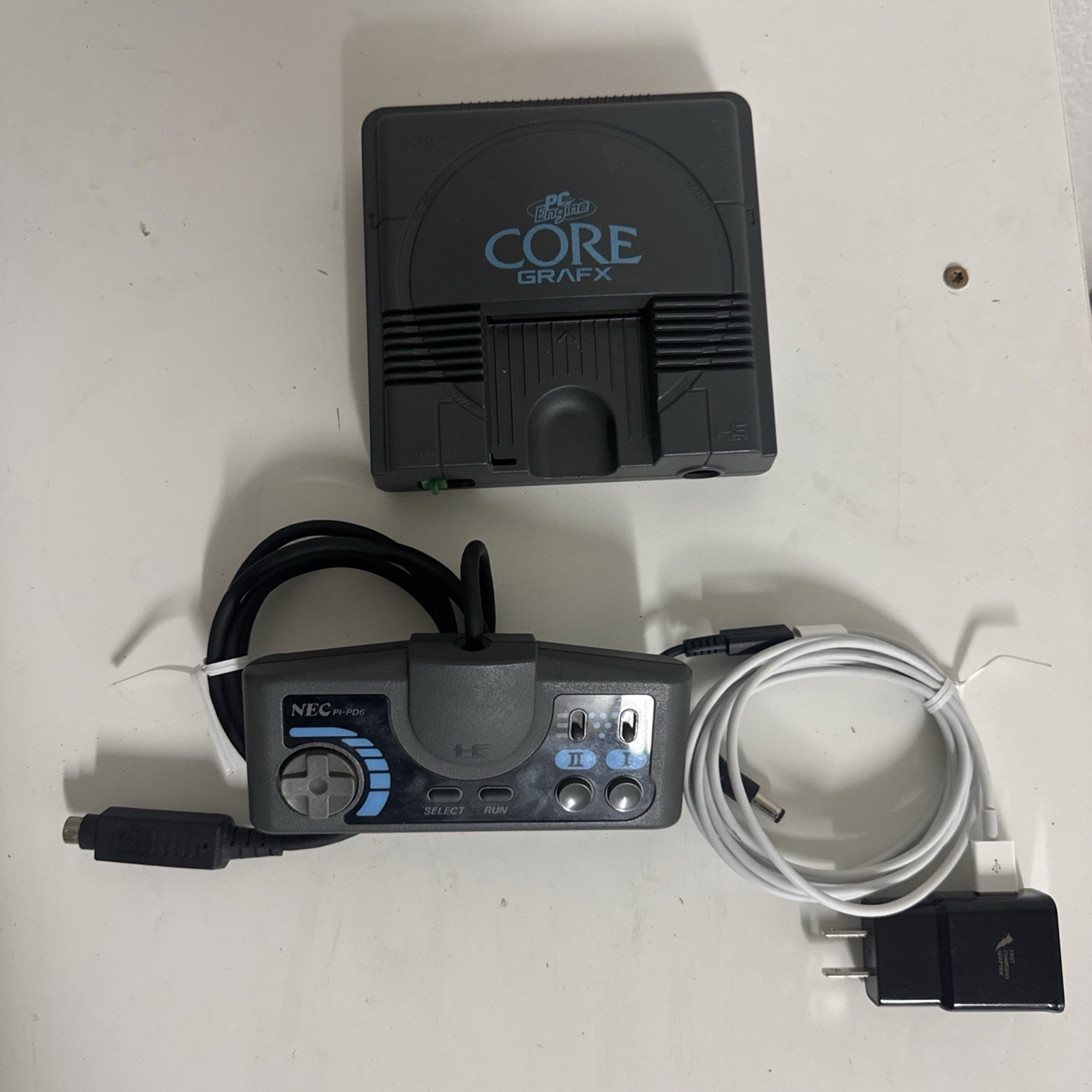 PC Engine Core Grafx Console System PI-TG3 NEC NTSC-J Japan Tested US seller PC Engine Core Grafx Console System PI-TG3 NEC NTSC-J Japan Tested US seller