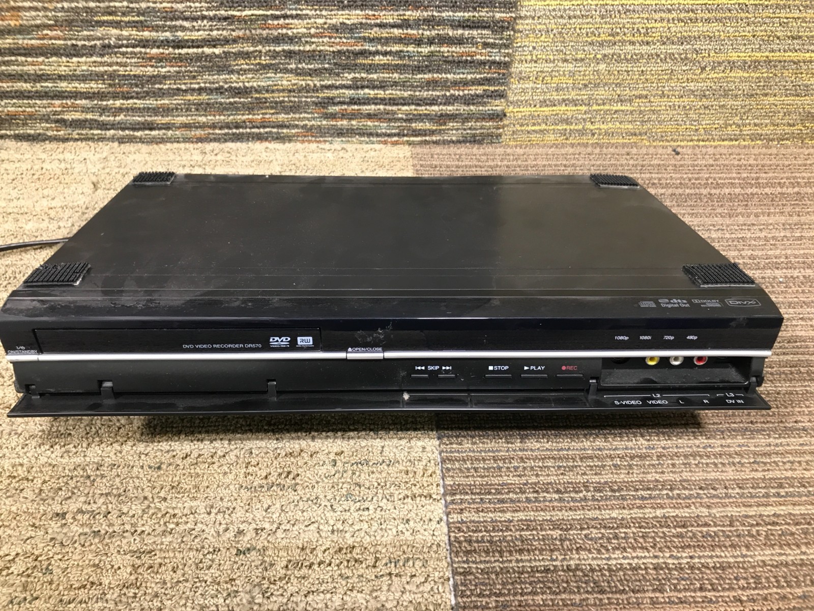 Toshiba DR570 KU  DVD Video Recorder NO REMOTE