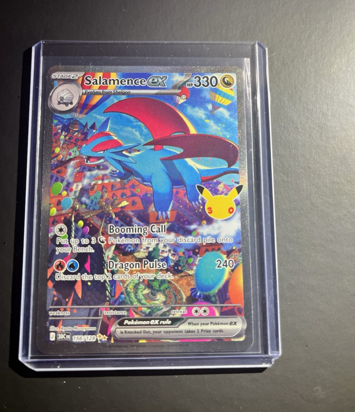 Pokemon Salamence ex 30th anniversary 🔥🔥 psa 10 contender English Pokemon Salamence ex 30th anniversary 🔥🔥 psa 10 contender English