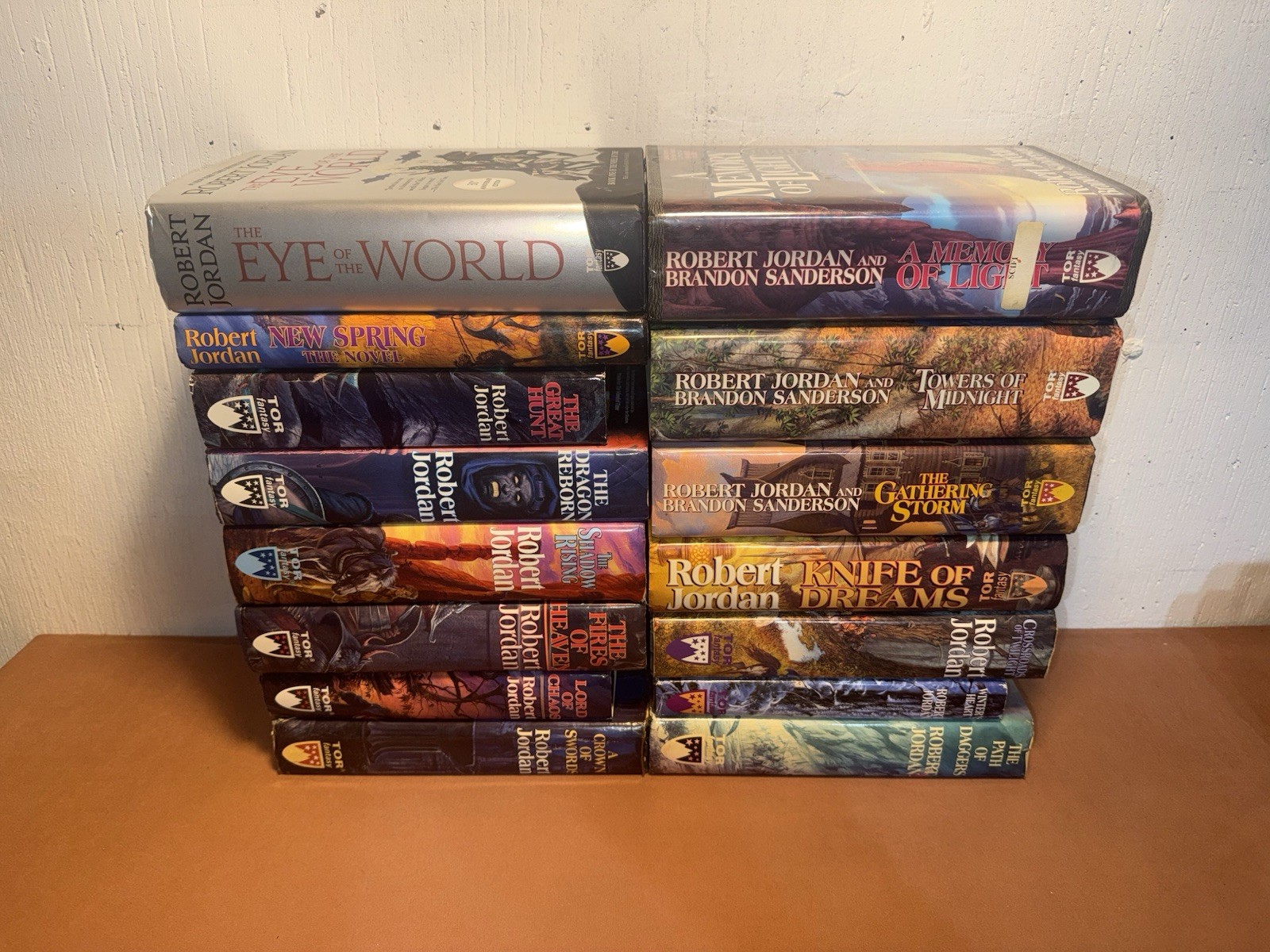 Robert Jordan Wheel of Time Hardcover Complete Set