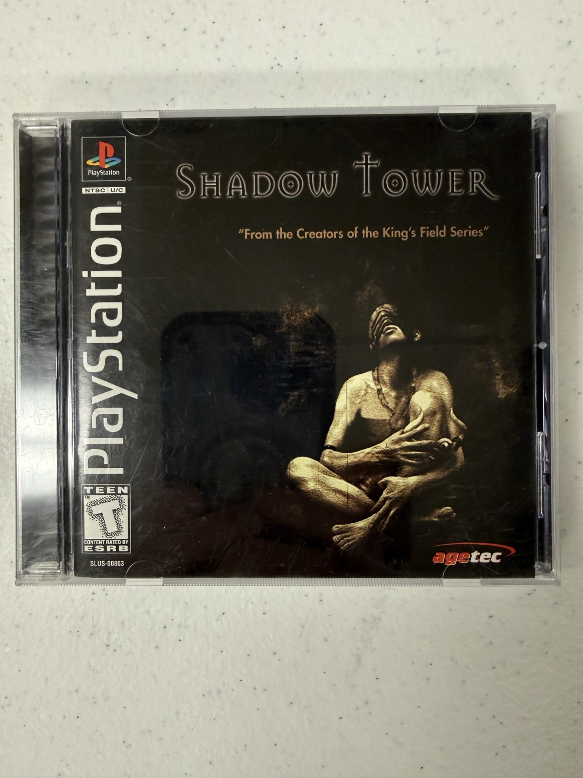 Shadow Tower. Sony PlayStation (PS1) Agetec. Read description and see pictures. Shadow Tower. Sony PlayStation (PS1) Agetec. Read description and see pictures.