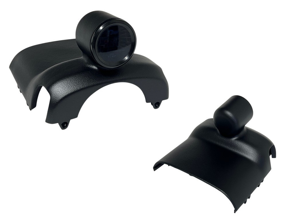2014-2019 Chevy Corvette C7 Steering Column Trim 52mm Single Gauge Pod Mount