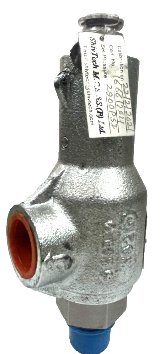 MERCER Safety Relief Valve 91-12D61P56E1 3/4 NPTM X 1 MERCER Safety Relief Valve 91-12D61P56E1 3/4 NPTM X 1