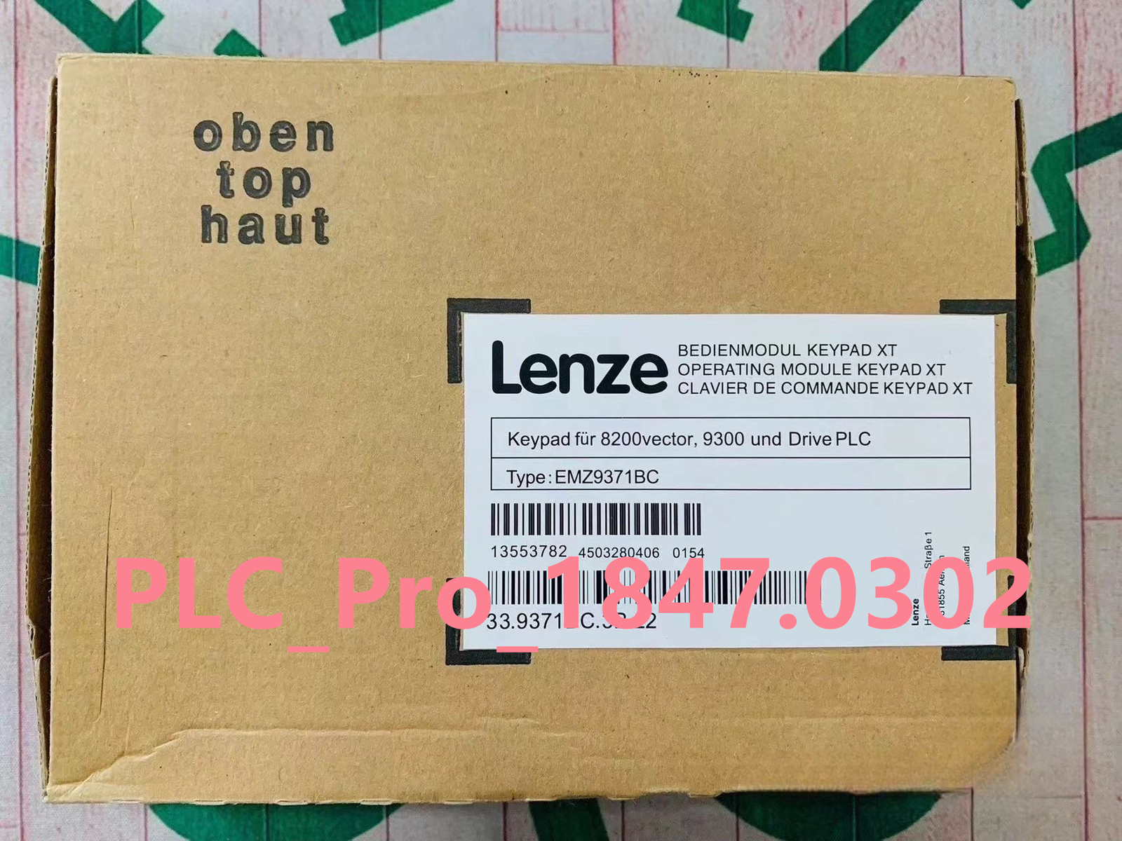 1PCS Brand New Lenze EMZ9371BC Inverter Keypad Operating Panel  Fast shipment