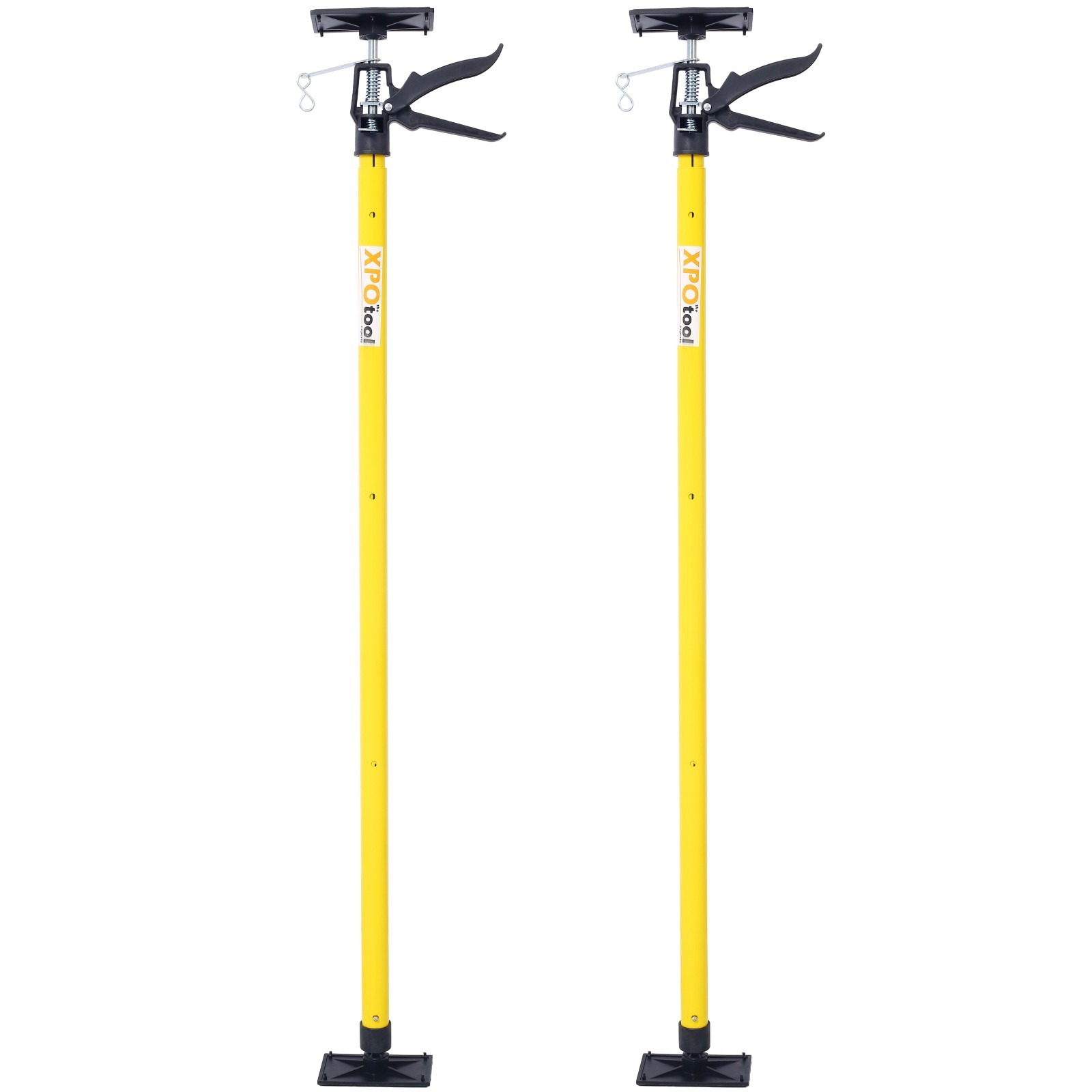 2Pack Adjustable Support Pole, Steel 3rd Hand Support System, Support Rod for