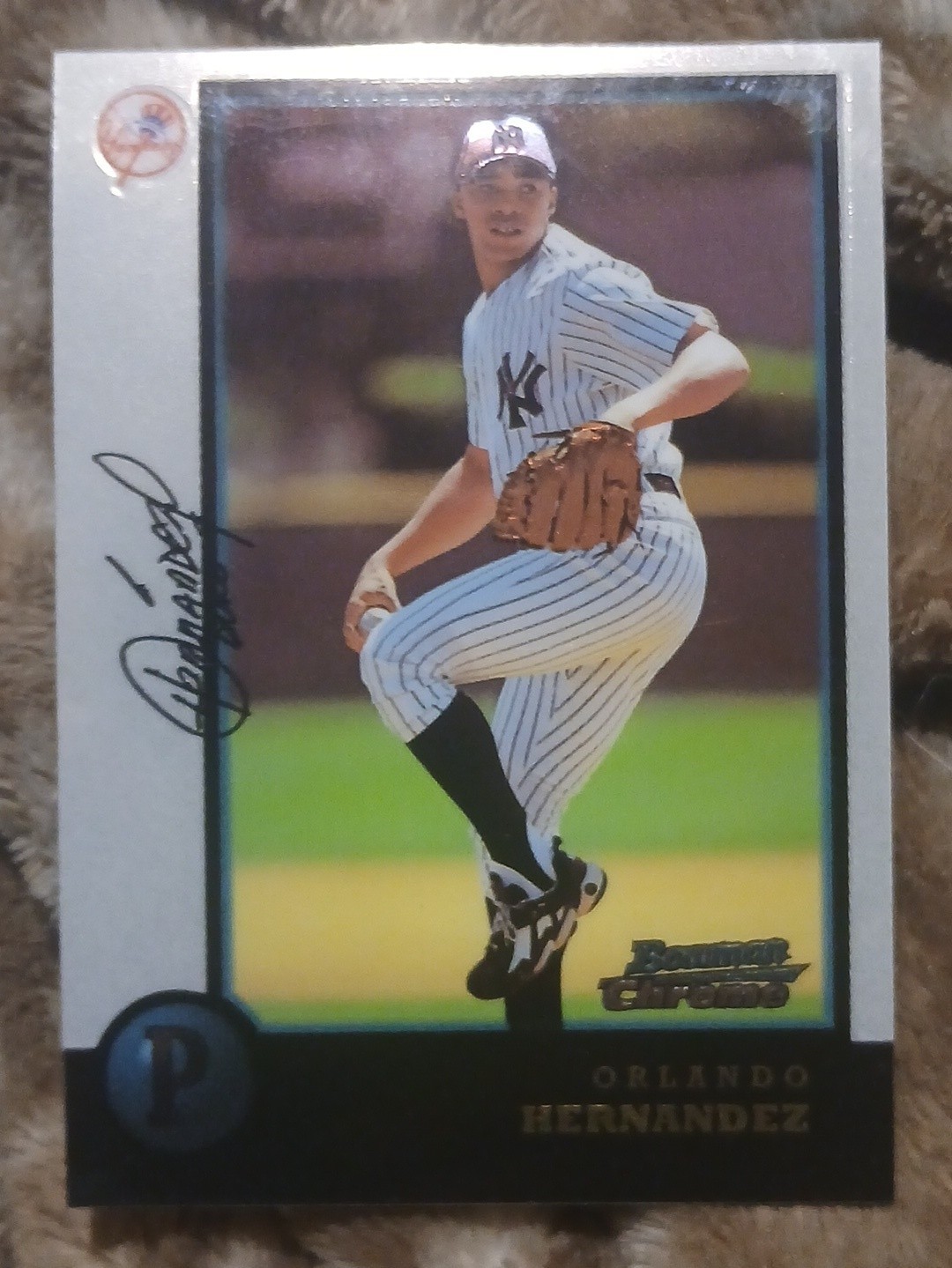 1998 Bowman Chrome - Orlando Hernandez #221 (RC) 1998 Bowman Chrome - Orlando Hernandez #221 (RC)
