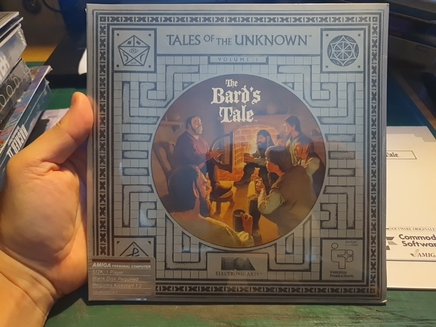 THE BARD\'S TALE SEALED GAME X AMIGA 500 1000 2000 ELECTRONIC ARTS FLOPPY DISK THE BARD\'S TALE SEALED GAME X AMIGA 500 1000 2000 ELECTRONIC ARTS FLOPPY DISK