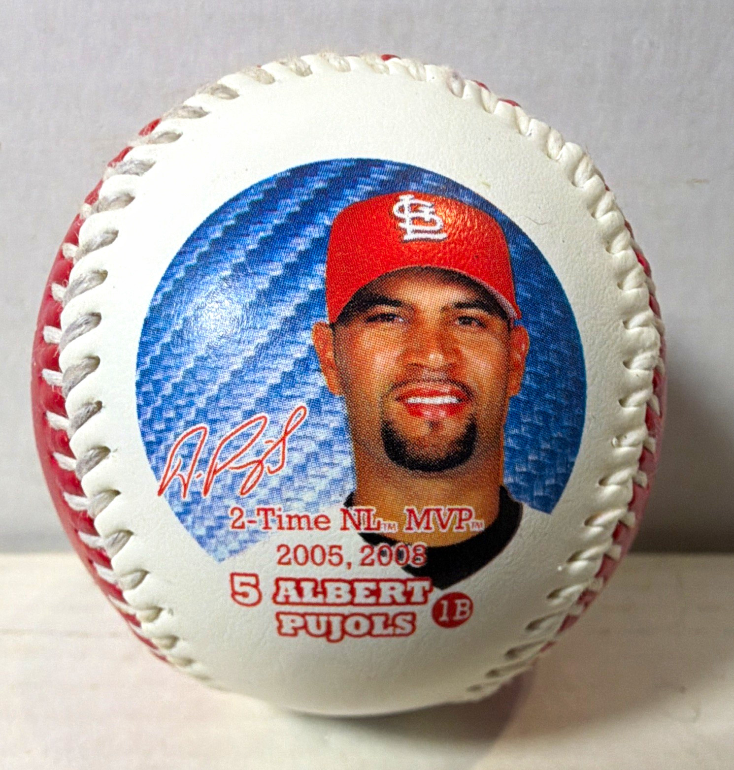 RAWLINGS St. Louis Cardinals MLB All-Star Game 2009 Albert Pujols Ball W/case RAWLINGS St. Louis Cardinals MLB All-Star Game 2009 Albert Pujols Ball W/case