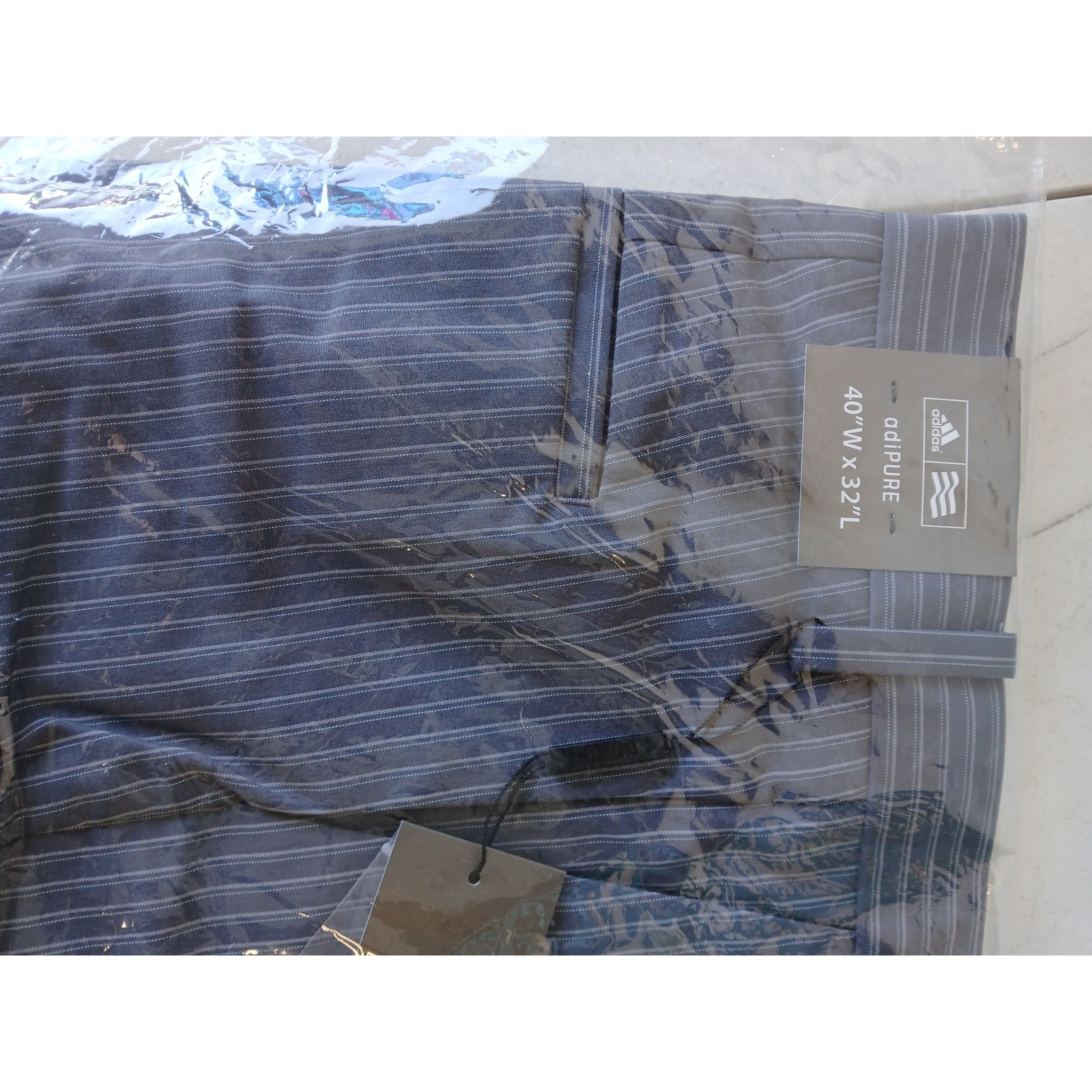 Adidas adipure Pinstripe Pants golf size 40x32 new