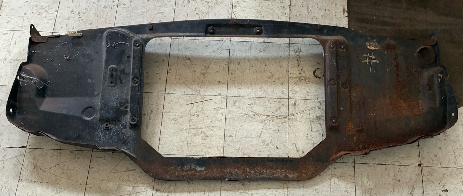 1959 59 Chevy Impala Radiator Core Support OEM Original USED 283 348 1959 59 Chevy Impala Radiator Core Support OEM Original USED 283 348