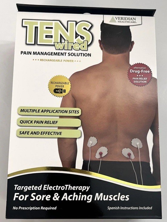 Veridian TENS wired Pain Management Solution Veridian TENS wired Pain Management Solution