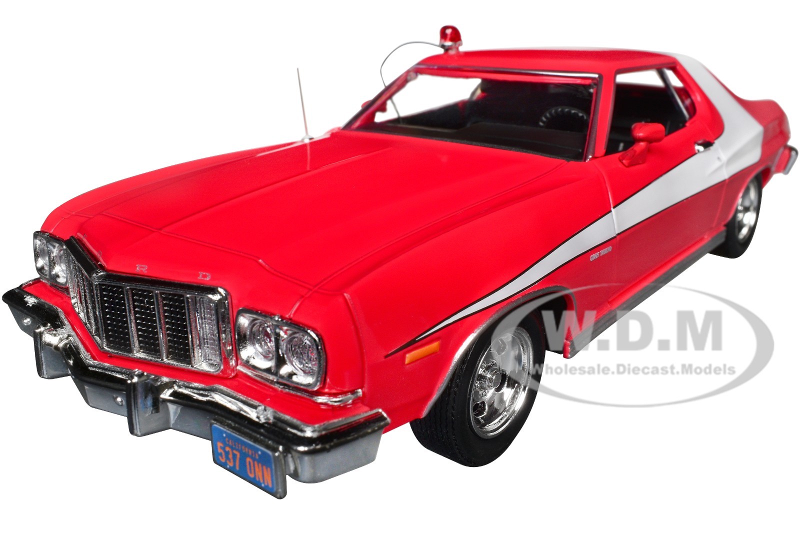 1976 FORD GRAN TORINO RED 1/24 DIECAST MODEL CAR BY GREENLIGHT 84221 1976 FORD GRAN TORINO RED 1/24 DIECAST MODEL CAR BY GREENLIGHT 84221