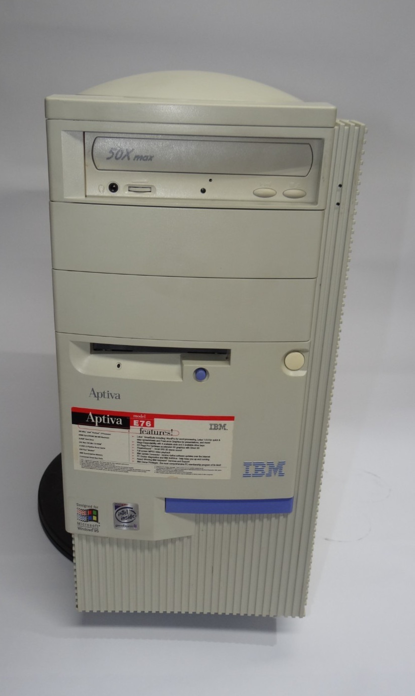IBM Aptiva E76 Pentium II 300Mhz 64MB RAM ATi Rage Pro Windows 98 TESTED 4GB HDD
