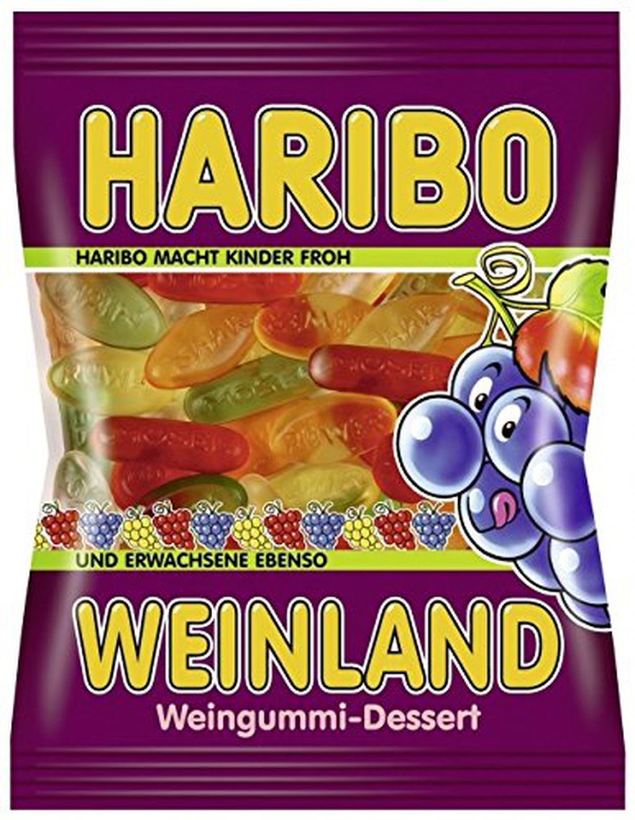 Haribo Weinland Gummi Candy -pack of 6 x 200g