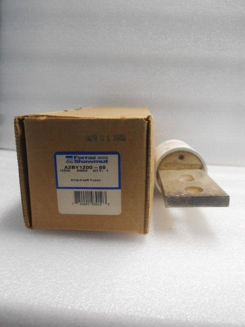 New Ferraz Shawmut A2BY1200-88 Class L Fuse 1200 Amp 250 Volts NIB