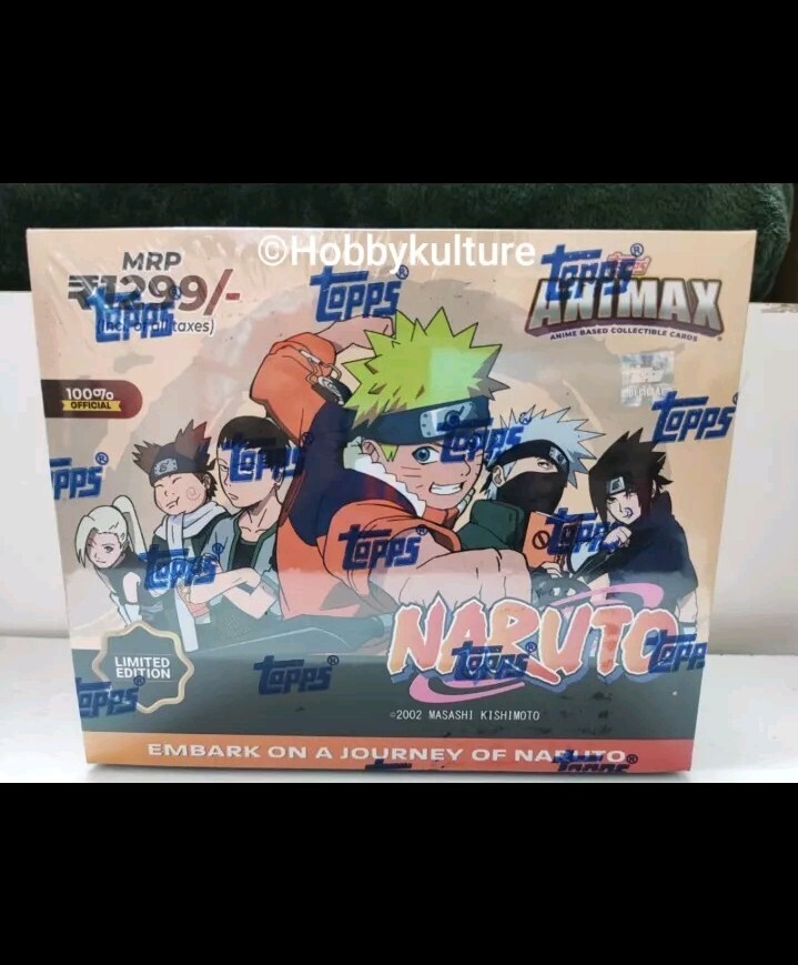 Topps Animax Naruto 2024 NEW Trading Card TCG LIMITED EDITION PREMIUM TIN Topps Animax Naruto 2024 NEW Trading Card TCG LIMITED EDITION PREMIUM TIN
