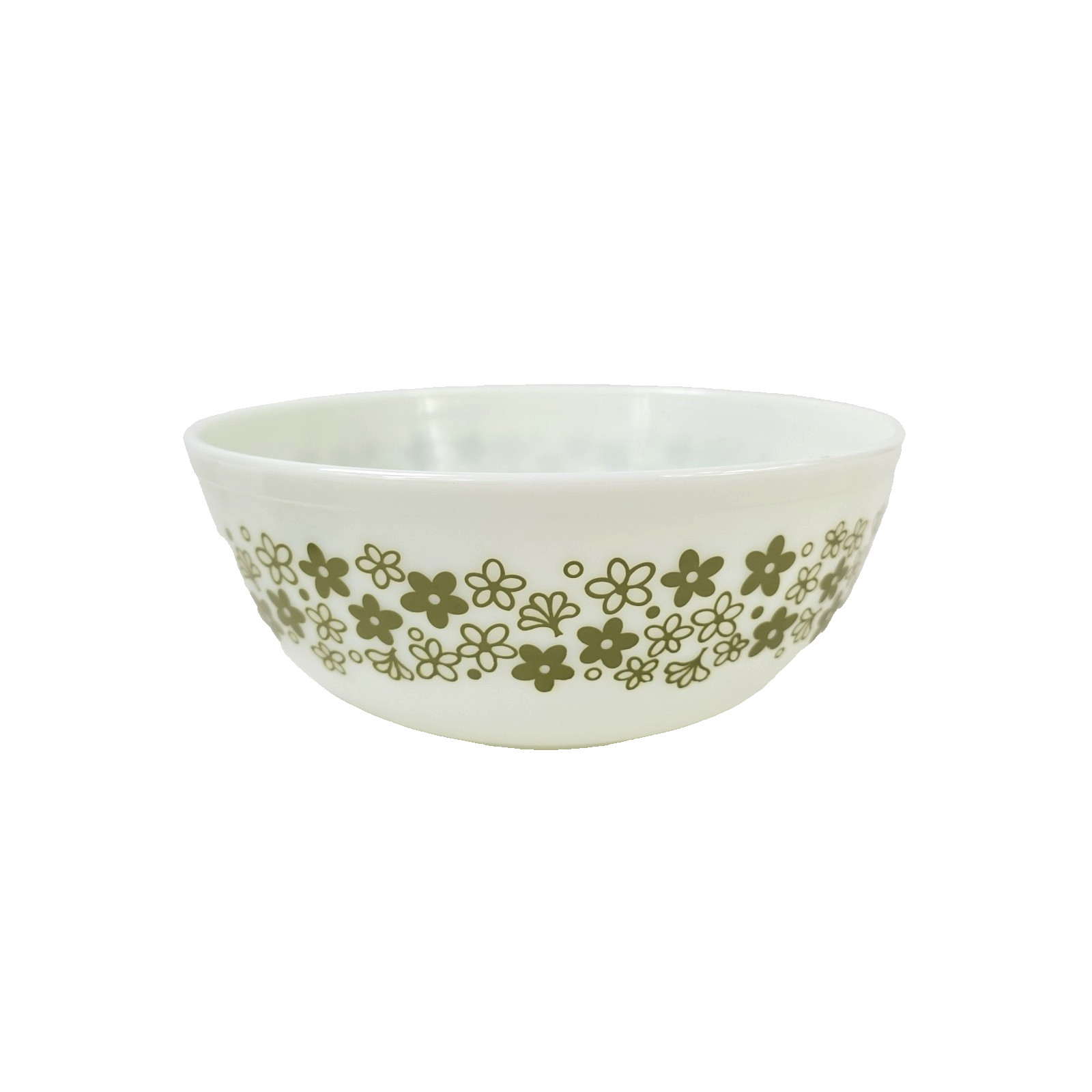 VINTAGE PYREX SPRING BLOSSOM CRAZY DAISY #404 Large MIXING BOWL 4L/4.23 QT. VINTAGE PYREX SPRING BLOSSOM CRAZY DAISY #404 Large MIXING BOWL 4L/4.23 QT.