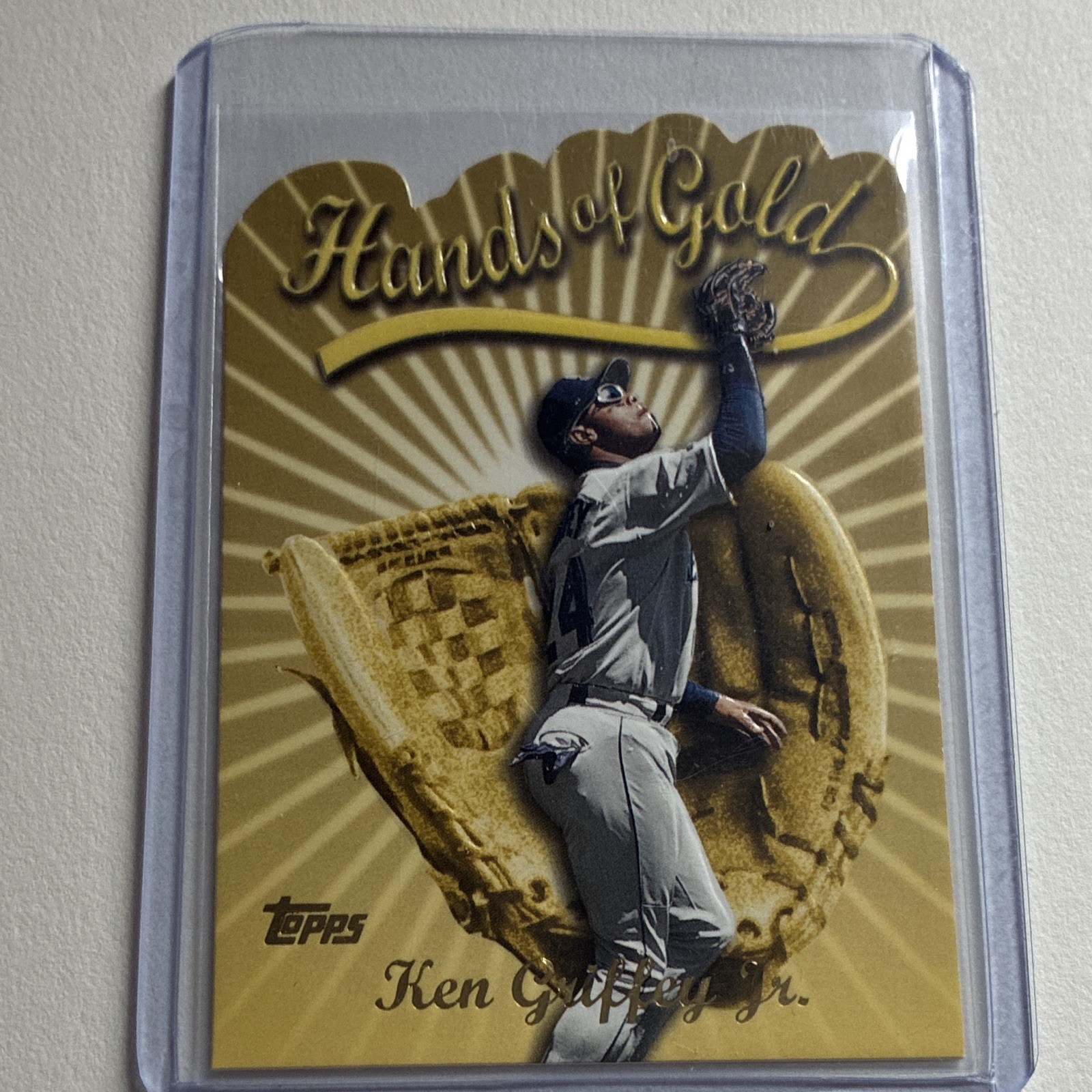 Topps 1999 Topps Hands of Gold HG3 Ken Griffey Jr Seattle Mariners Insert