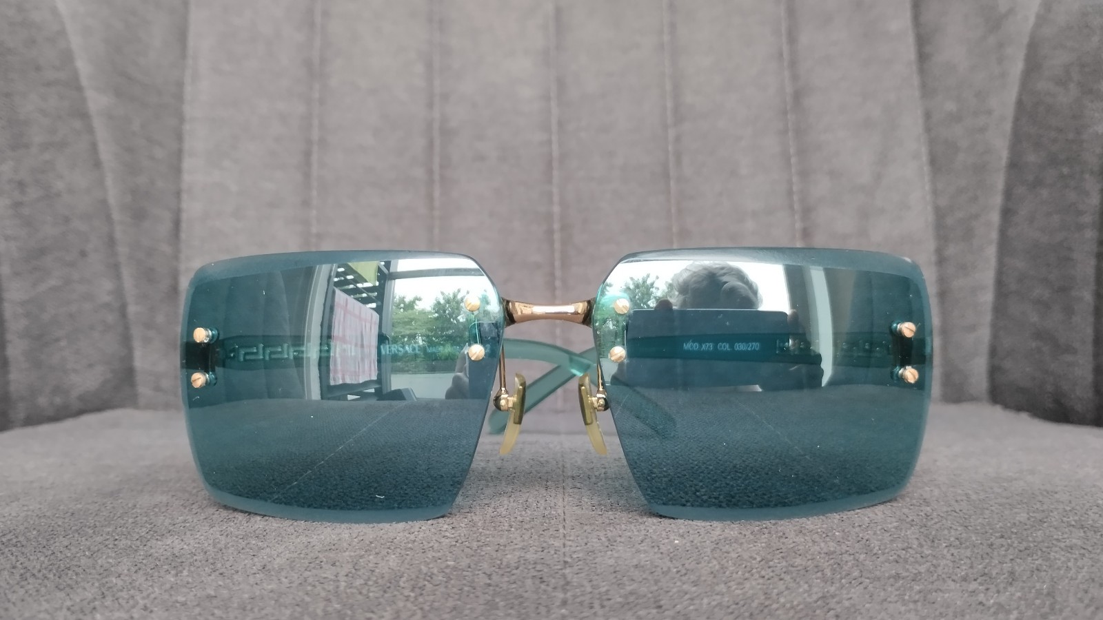 Ultra Rare Vintage Gianni Versace Sunglasses – Model X73 Col. 030/270 - UNUSED