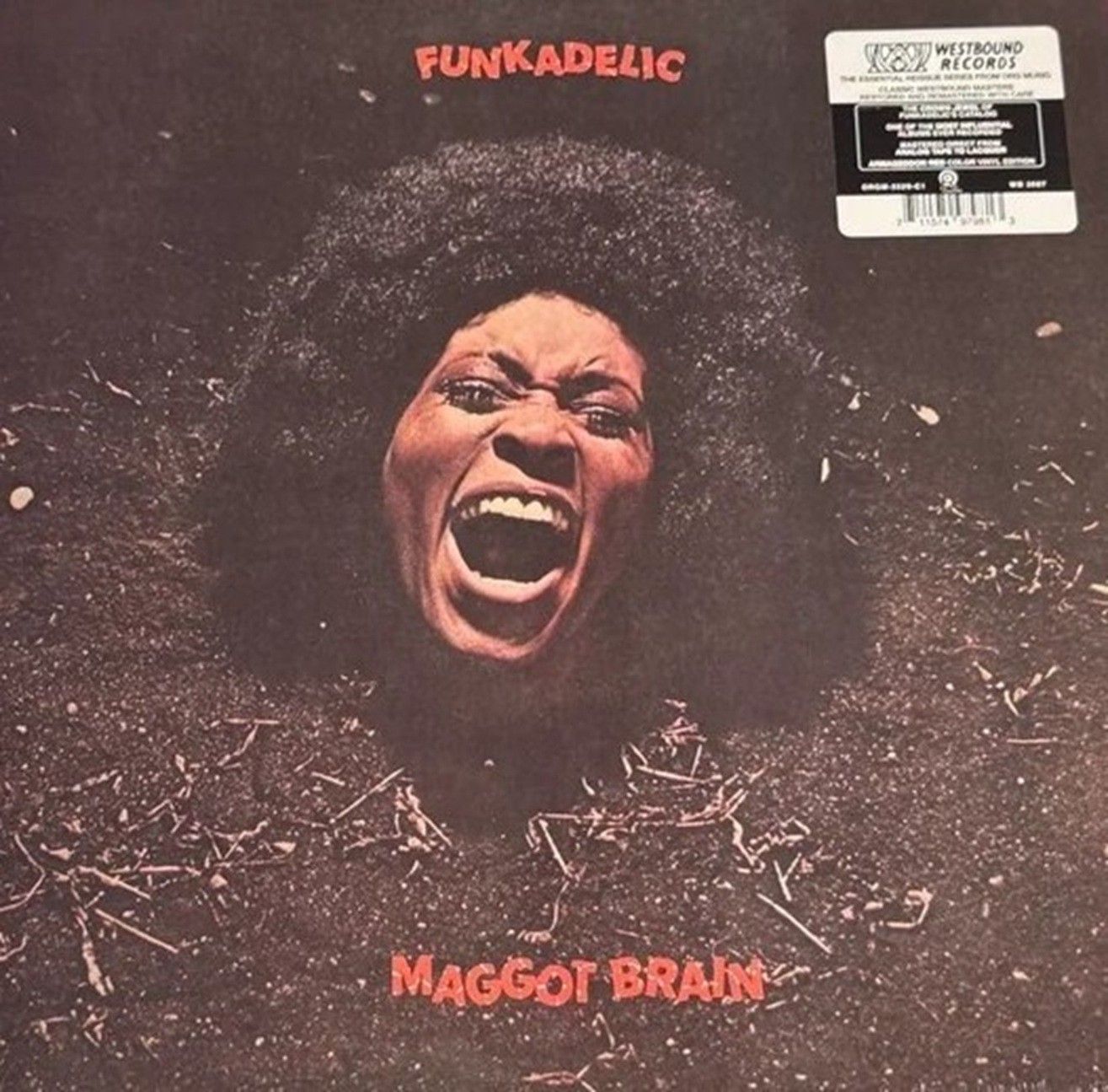 FUNKADELIC \'Maggot Brain LP RED WAX parliament george clinton Hazel Billy Nelson
